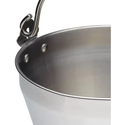 Home Made Stainless Steel 28cm Mini Maslin Pan with Handle