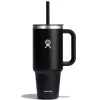 Hydro Flask 1.18Ltr All Around Travel Tumbler - Black