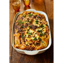 Jamie Oliver Big Love Stoneware 39cm Epic Roaster - White