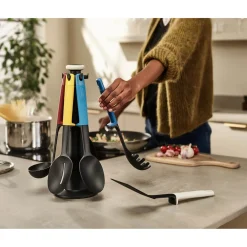 Joseph Joseph 6 Piece Elevate Utensil Set With Storage Stand