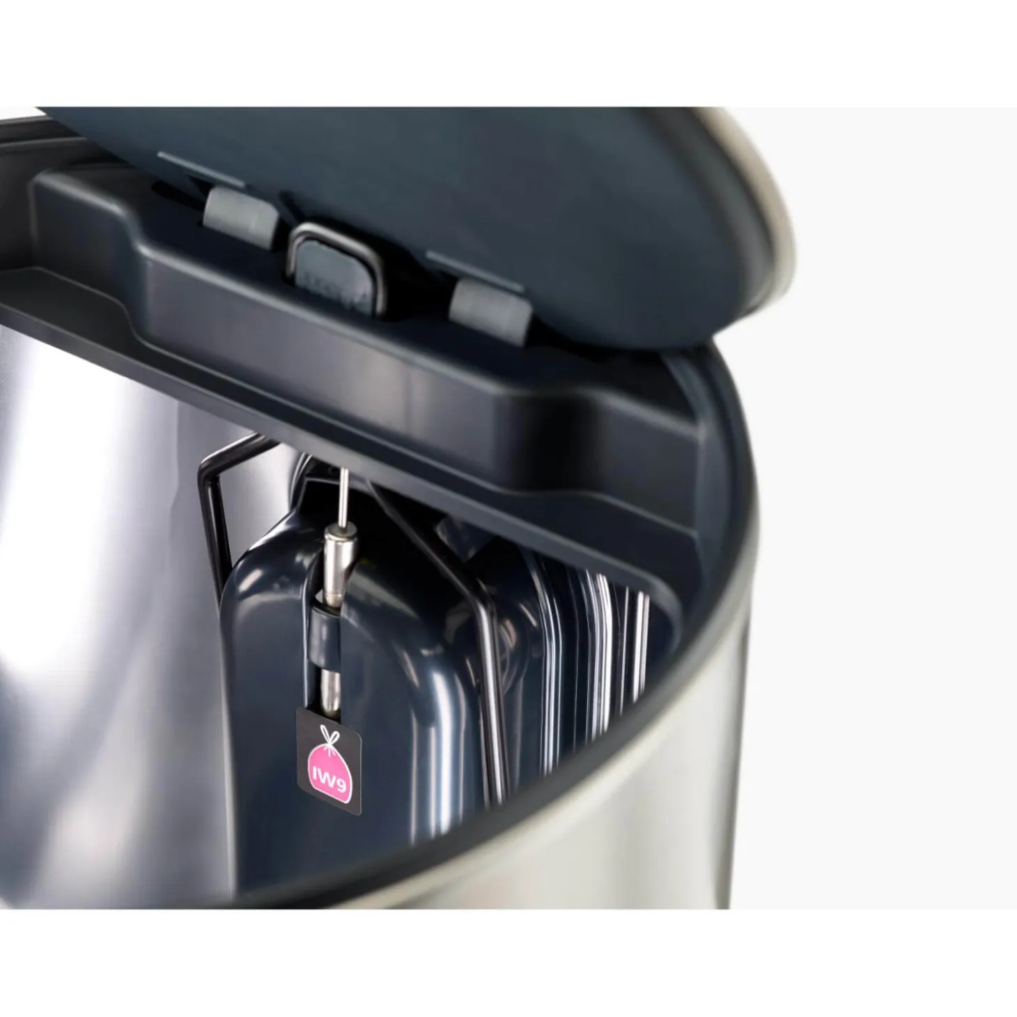 Joseph Joseph Arc 10 Litre Easy-Push Pedal Bin - Stainless Steel