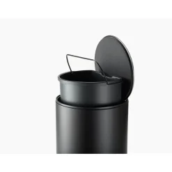 Joseph Joseph Arc 10 Litre Easy-Push Pedal Bin - Carbon Black