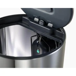 Joseph Joseph Arc 30 Litre Easy-Push Pedal Bin - Stainless Steel