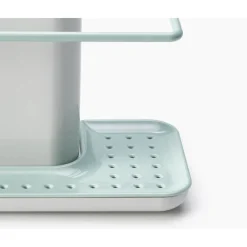 Joseph Joseph Caddy Sink Tidy - Light Stone & Sage Green