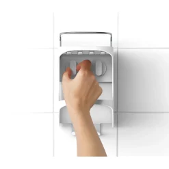 Joseph Joseph Capsule 2 Tier Shower Shelf - White