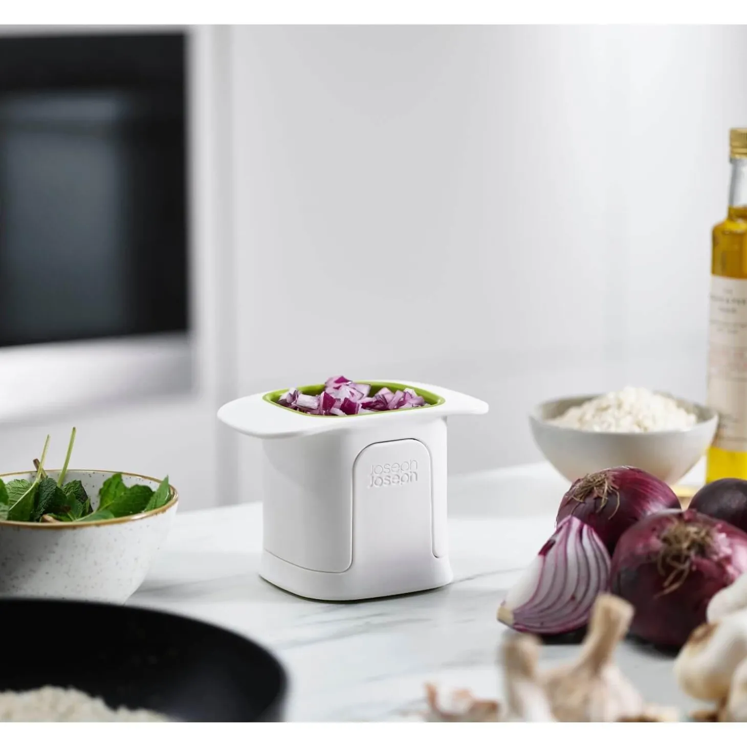 Joseph Joseph ChopCup Vegetable Dicer - White