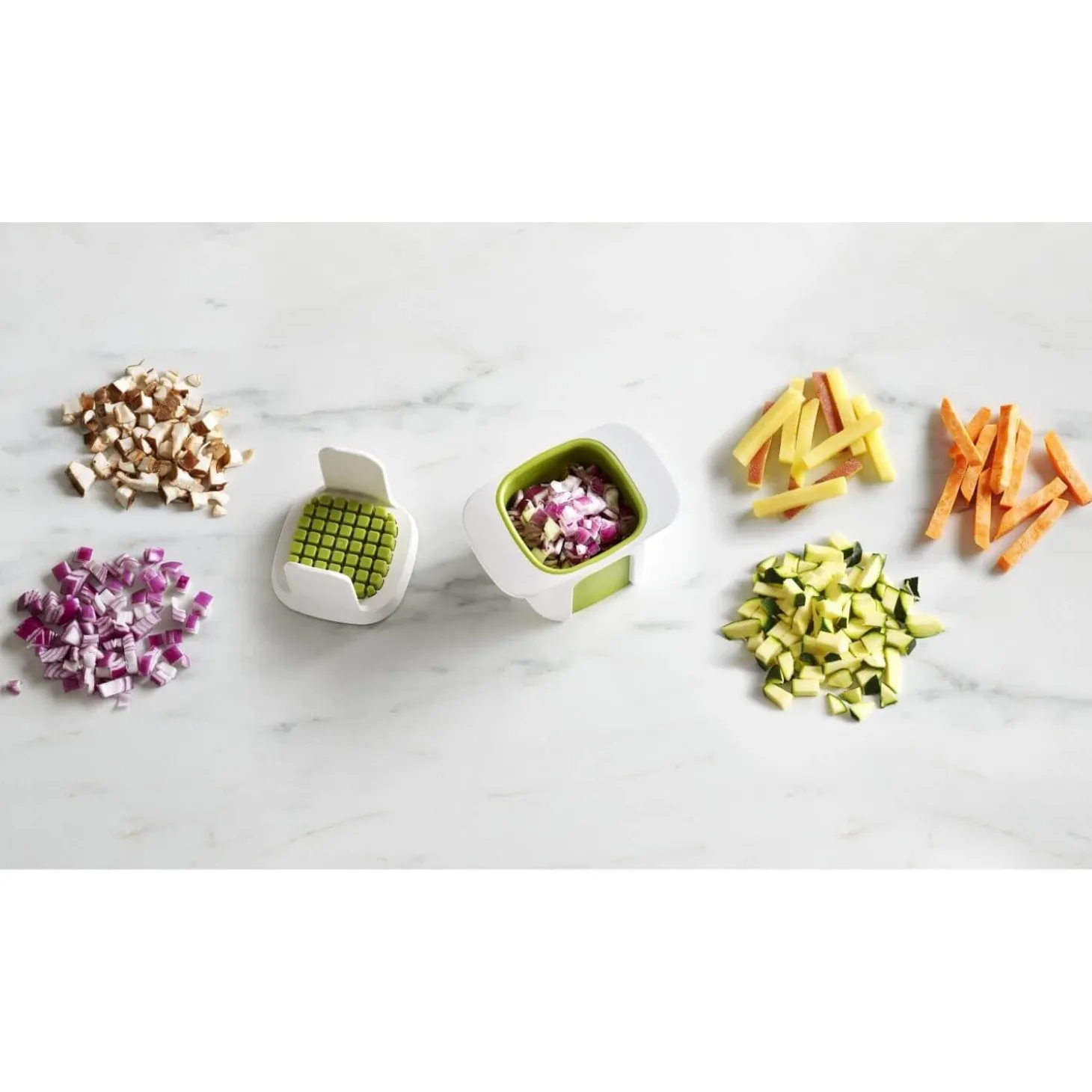 Joseph Joseph ChopCup Vegetable Dicer - White