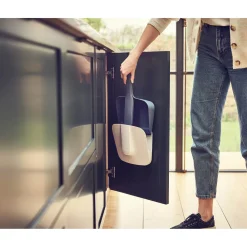 Joseph Joseph CleanStore Wall-Mounted Dustpan & Brush - Blue