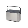 Joseph Joseph Collect 4-Litre Food Waste Caddy - Stainless Steel