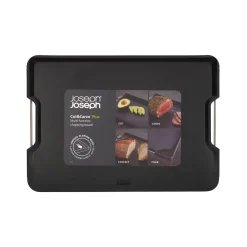 Joseph Joseph Cut&Carve Plus Multifunction Large Chopping Board - Black