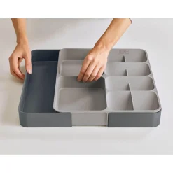 Joseph Joseph DrawerStore Expanding Cutlery Tray - Grey
