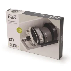 Joseph Joseph DrawerStore Expanding Cookware Organisation Rack - Grey