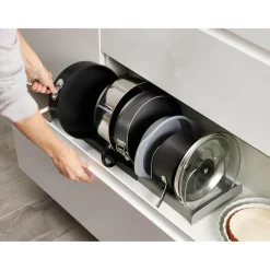 Joseph Joseph DrawerStore Expanding Cookware Organisation Rack - Grey
