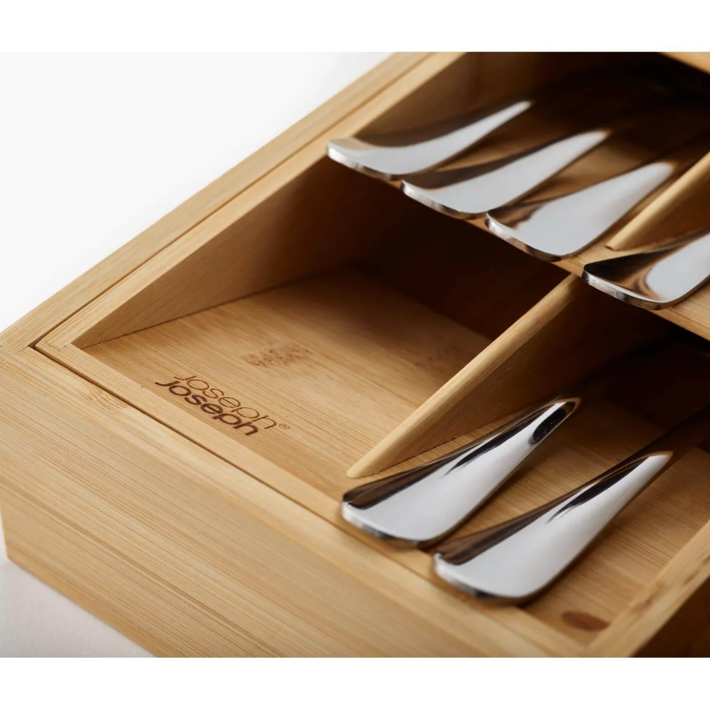 Joseph Joseph DrawerStore Bamboo Expanding Cutlery Organiser