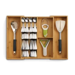 Joseph Joseph DrawerStore Bamboo Expanding Cutlery Organiser