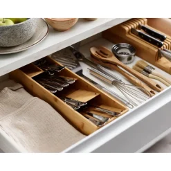 Joseph Joseph DrawerStore Bamboo Cutlery Organisation