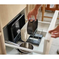 Joseph Joseph DrawerStore Baking Tray Organiser - Grey