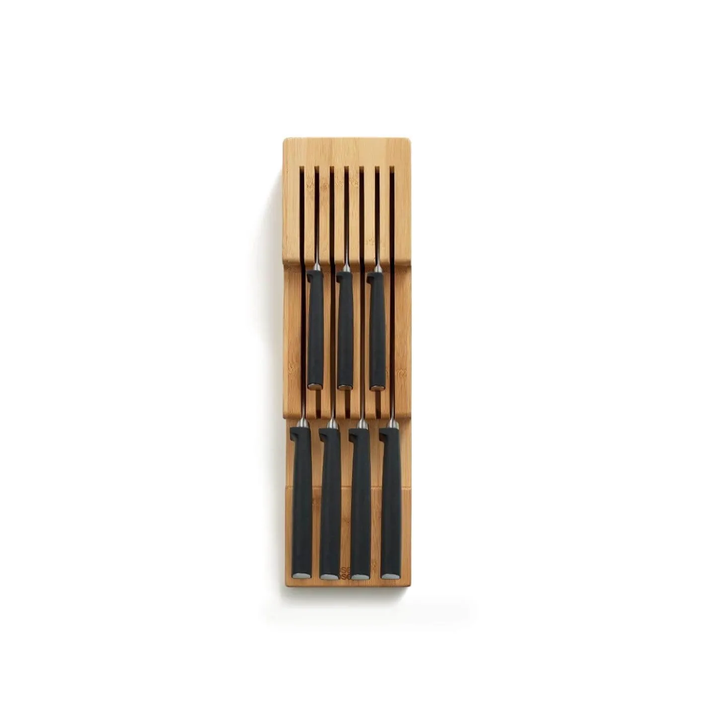Joseph Joseph DrawerStore Bamboo 2 Tier Knife Organisation