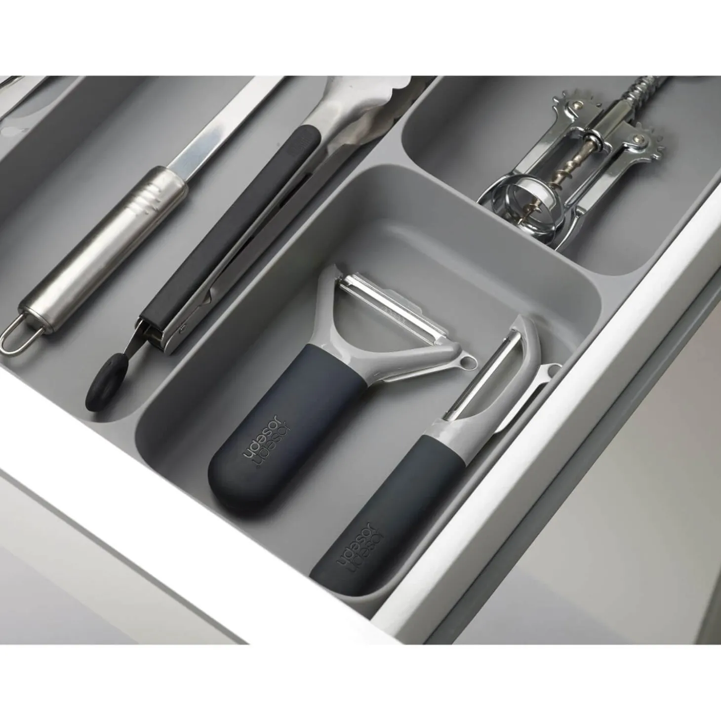 Joseph Joseph DrawerStore Cutlery, Utensil & Gadget Organiser - Grey