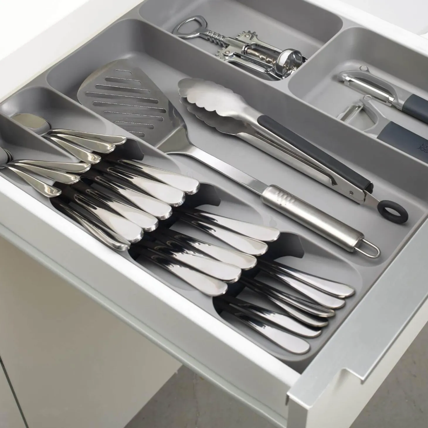 Joseph Joseph DrawerStore Cutlery, Utensil & Gadget Organiser - Grey