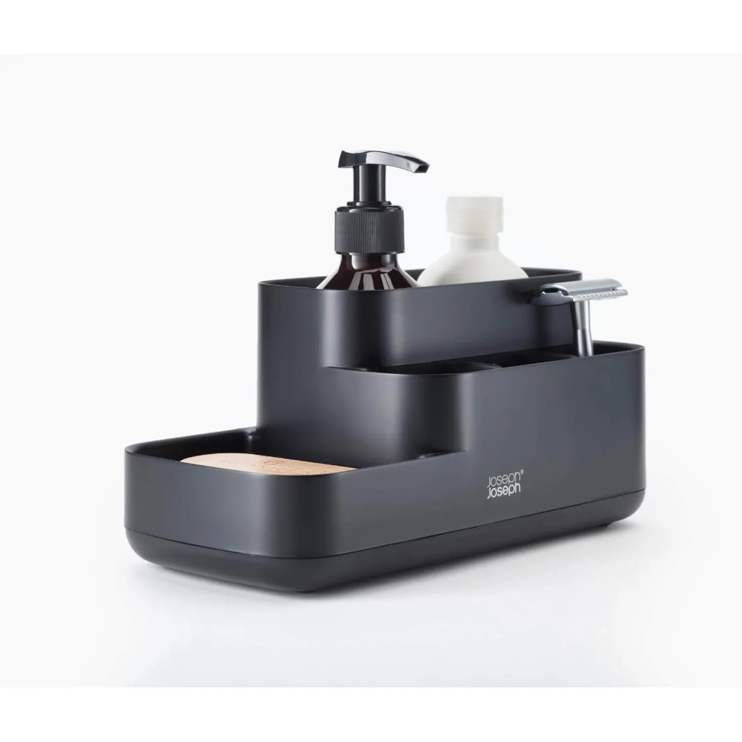 Joseph Joseph EasyStore Bathroom Caddy - Matt Black