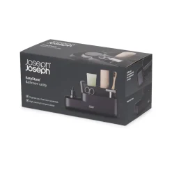 Joseph Joseph EasyStore Bathroom Caddy - Matt Black