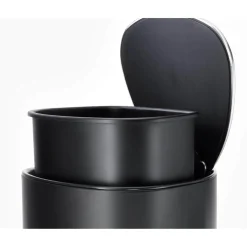 Joseph Joseph EasyStore 5-Litre Pedal Bin - Matt Black