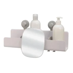 Joseph Joseph EasyStore Large Shower Shelf With Mirror