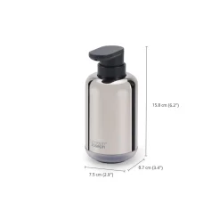 Joseph Joseph EasyStore Luxe Stainless Steel Soap Pump