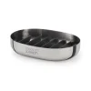 Joseph Joseph EasyStore Luxe Stainless Steel Soap Dish