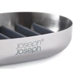 Joseph Joseph EasyStore Luxe Stainless Steel Soap Dish