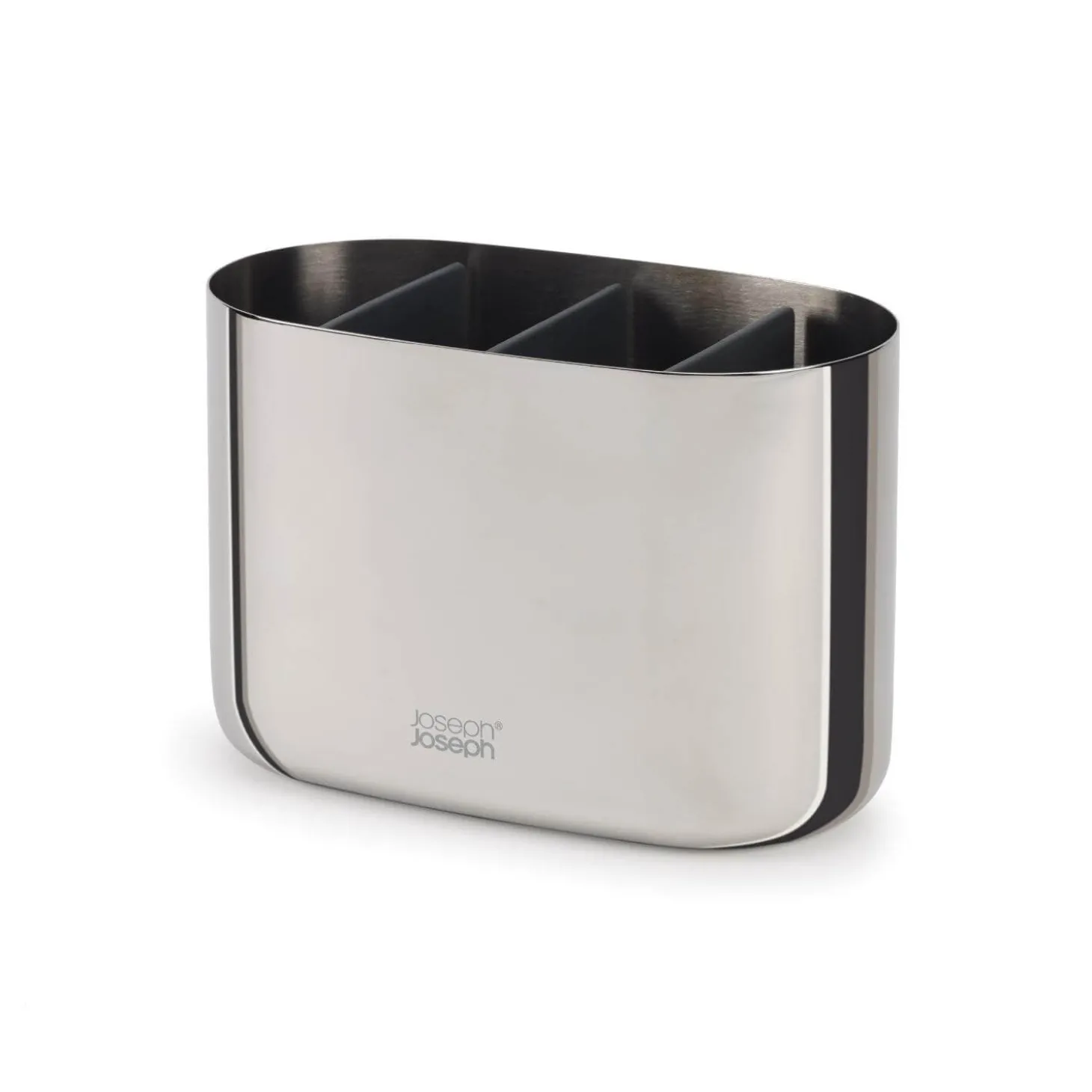 Joseph Joseph EasyStore Luxe Stainless Steel Large Toothbrush Caddy