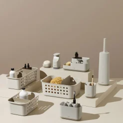 Joseph Joseph EasyStore Large Toothbrush Caddy - Ecru