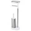 Joseph Joseph EasyStore Plus Standing Toilet Paper Holder - Steel