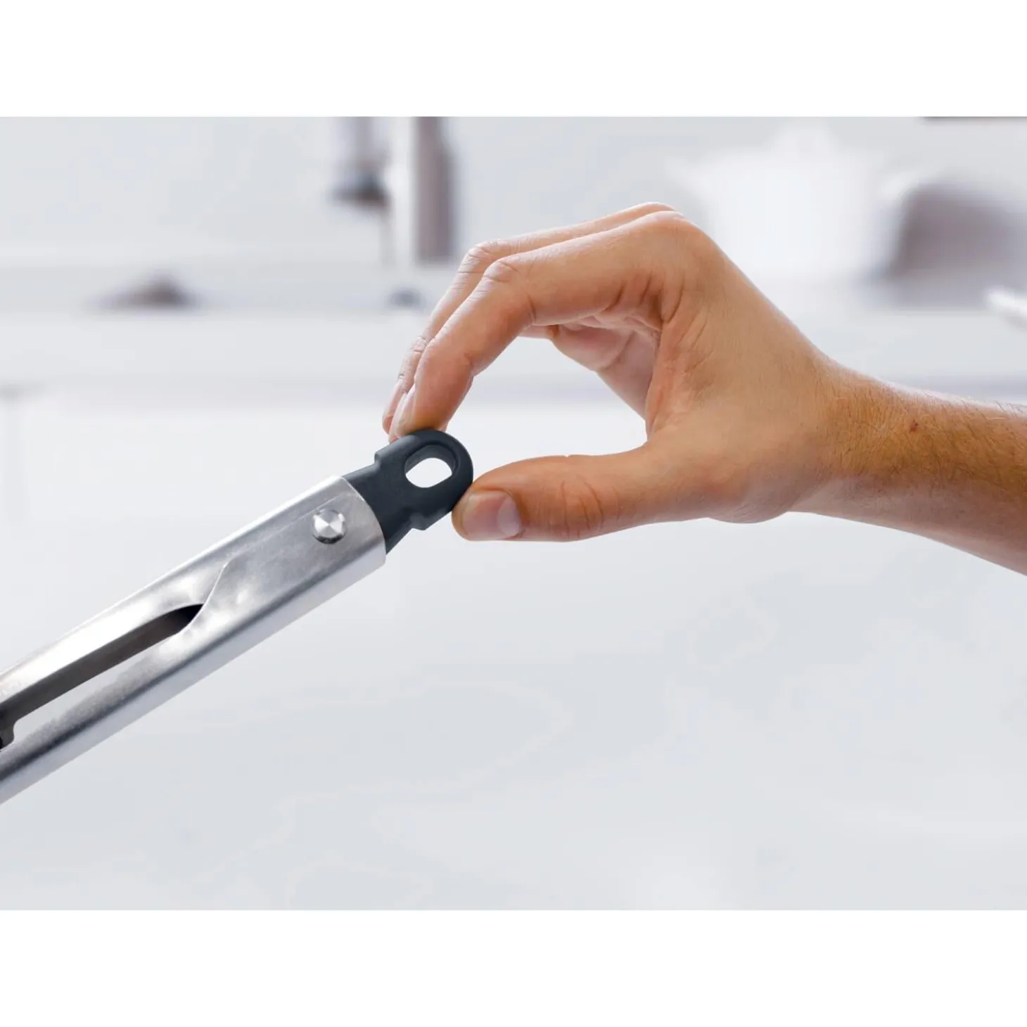 Joseph Joseph Elevate 6 Piece Carousel Utensil Set With Tongs - Grey