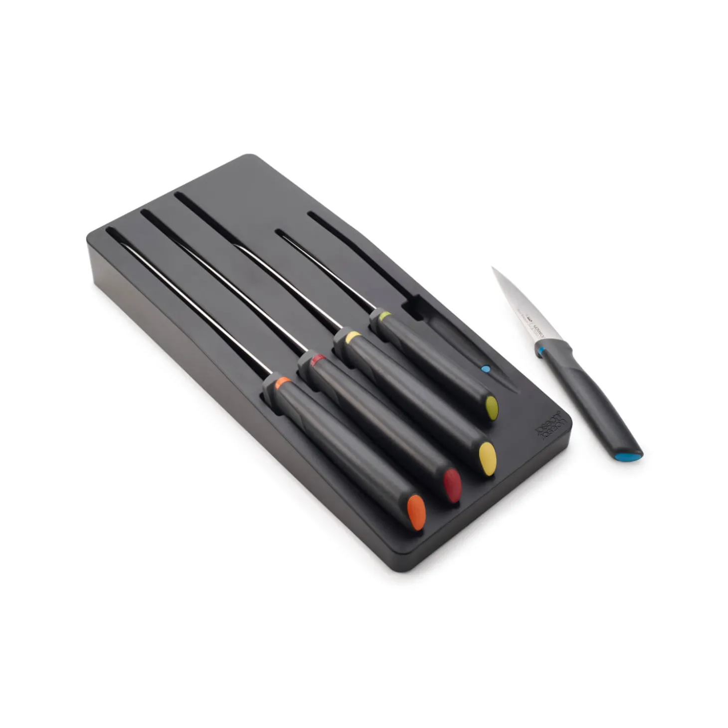 Joseph Joseph Elevate Knife Set with In-drawer Storage Tray - 5 Piece