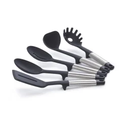 Joseph Joseph Elevate Stainless Steel & Silicone Utensil 5-Piece Carousel Set