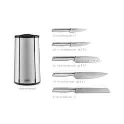 Joseph Joseph Elevate Steel Knives Carousel 5-Piece Set