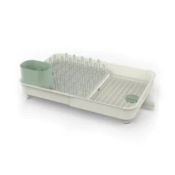 Joseph Joseph Extend Expandable Dish Rack - Light Stone & Sage Green