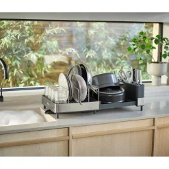 Joseph Joseph Extend Max Stainless Steel Expandable Dish Rack
