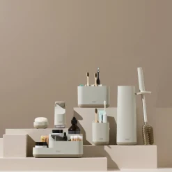 Joseph Joseph Flex 360 Advanced Toilet Brush & Holder - Ecru