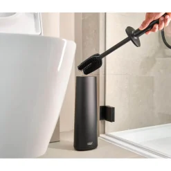 Joseph Joseph Flex 360 Toilet Brush - Matt Black
