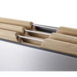 Joseph Joseph Folio Steel Bamboo 3-Piece Chopping Board Set