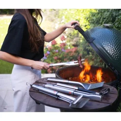 Joseph Joseph GrillOut™  Stainless Steel BBQ Retractable Turner Tongs