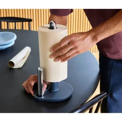 Joseph Joseph Hold Easy Tear Kitchen Roll Holder - Grey