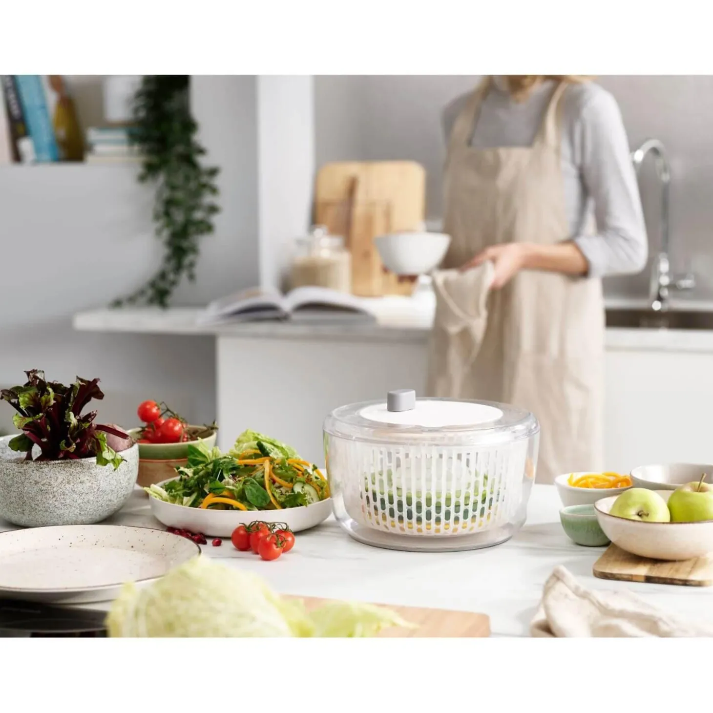 Joseph Joseph Multi Prep 4 Piece Salad Set - Green