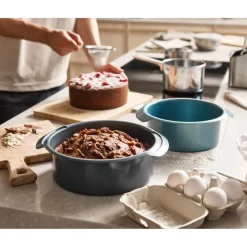 Joseph Joseph Nest™ Bake Oven 23cm Round Non-Stick Cake Tin - Blue