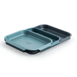 Joseph Joseph Nest™ Bake Oven Non-Stick 3 Piece Baking Tray Set - Blue