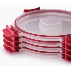 Joseph Joseph Nest™ Lock 4-Piece 1 Litre Round Food Container Set