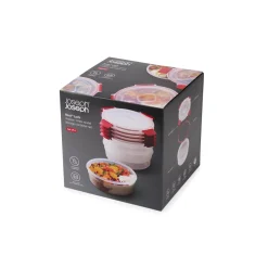 Joseph Joseph Nest™ Lock 4-Piece 1 Litre Round Food Container Set
